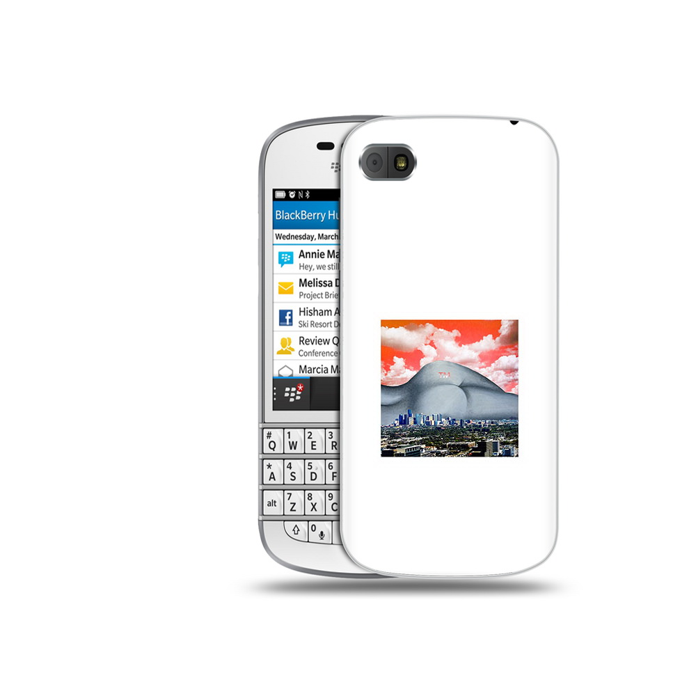 

Чехол MyPads Tocco для BlackBerry Q10 город с девушкой на фоне, Прозрачный, Tocco