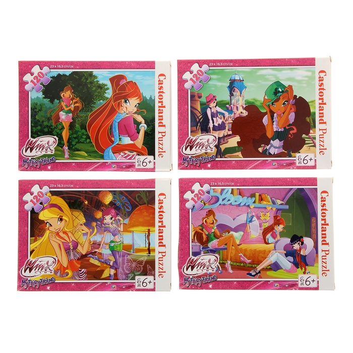

Пазлы «Винкс», 120 элементов, МИКС, WINX