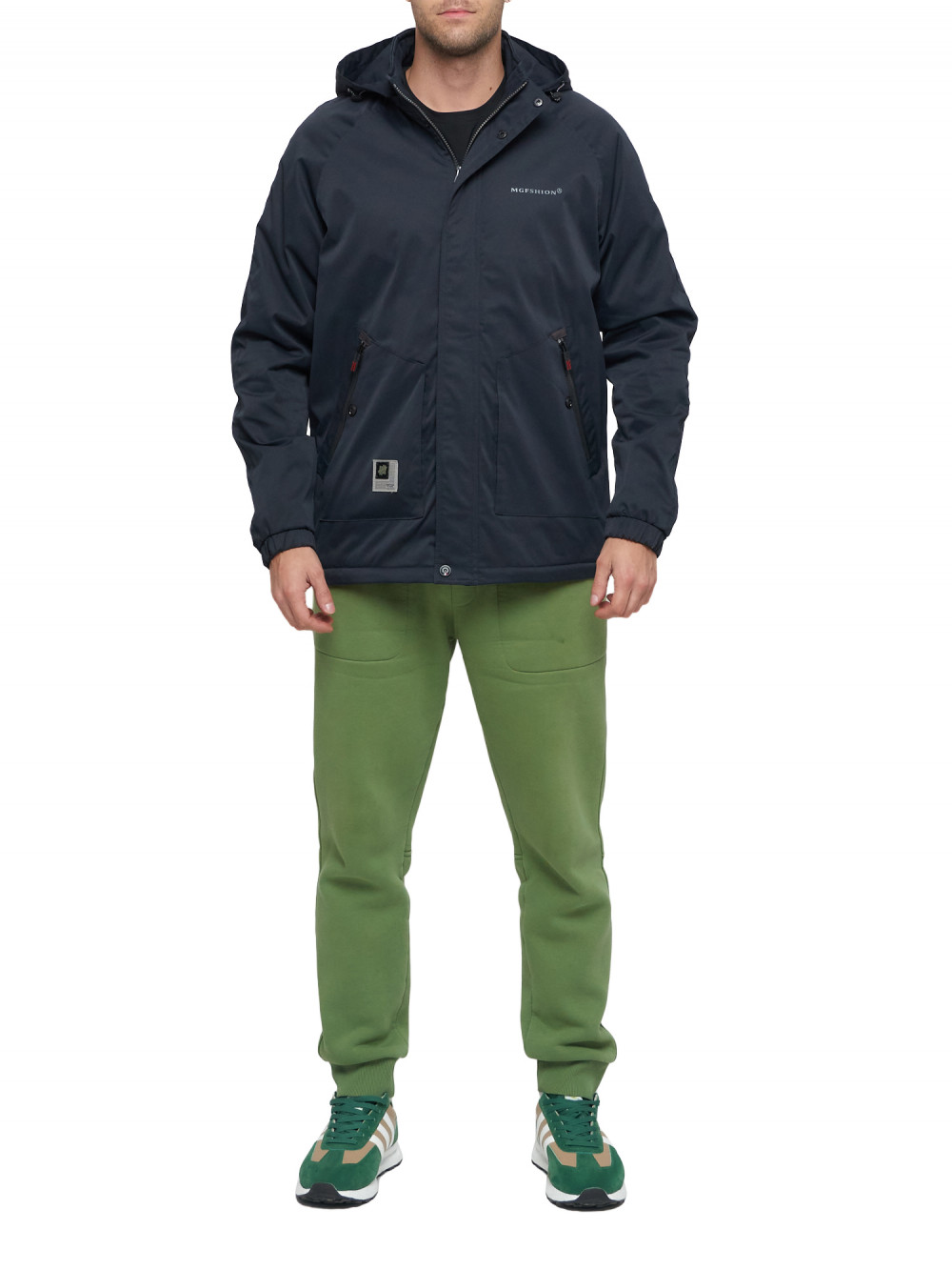 

Куртка мужская NoBrand AD8598009 синяя 54 RU, Синий, AD8598009