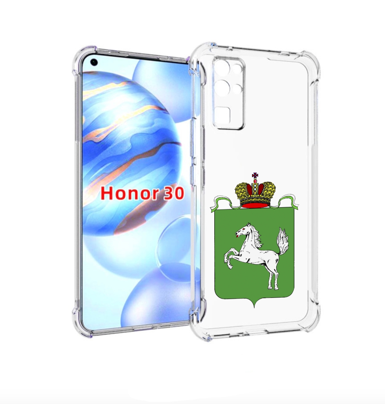 

Чехол бампер MyPads герб томская область для Honor 30 (BMH-AN10), Прозрачный, Tocco