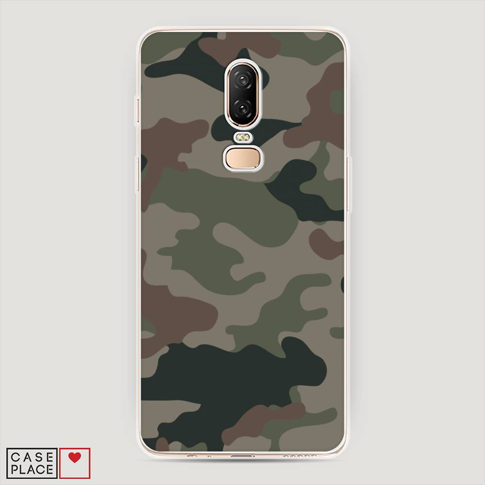 

Чехол Awog на OnePlus 6 / ВанПлас 6 "Камуфляж 1", 150550-5