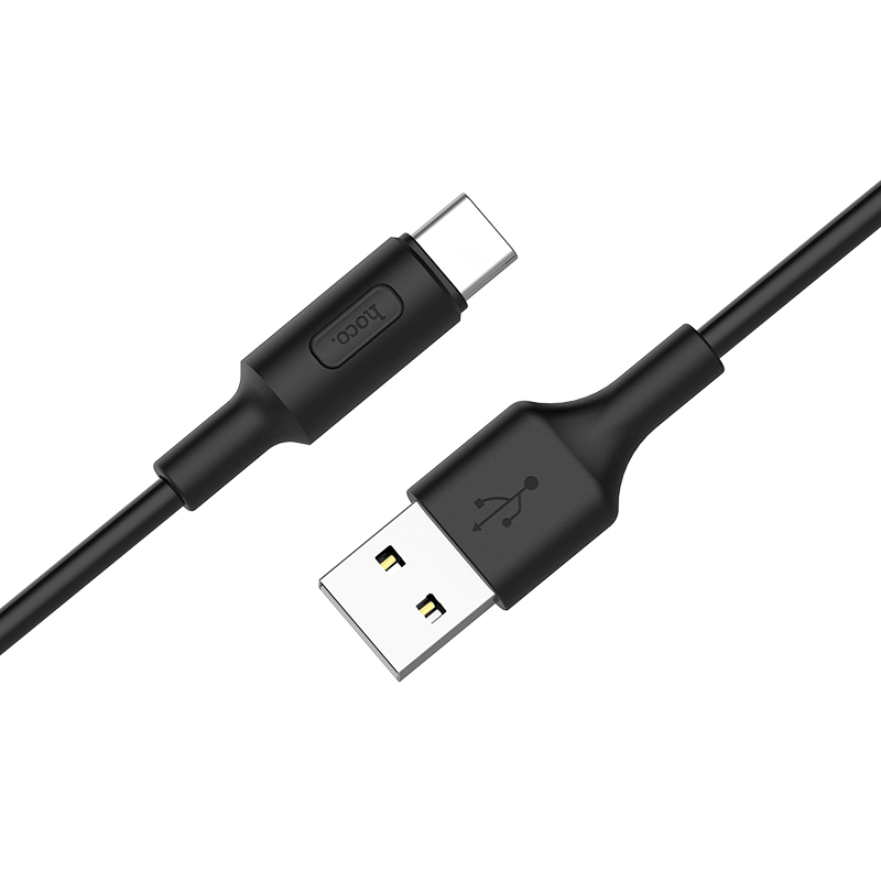 

Кабель USB Type-C-USB Hoco X25 1м черный, X25