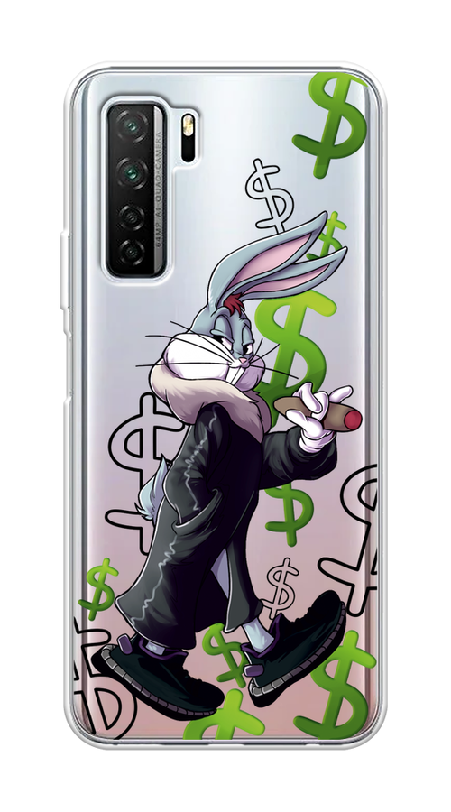 

Чехол на Honor 30S Global "Rich Bugs Bunny", Зеленый;черный;голубой, 6102850-6