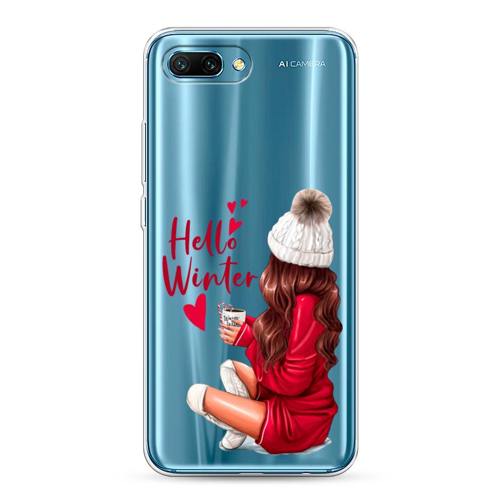 

Чехол для Honor 10 "Hello winter", Красный;белый;коричневый, 65350-5