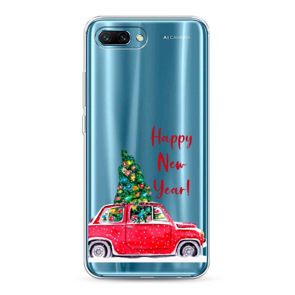 

Чехол для Honor 10 "Happy New Year", Красный;зеленый, 65350-5