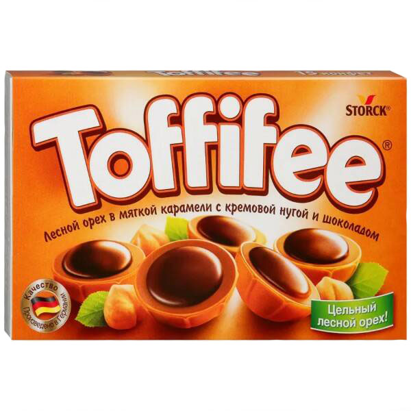 фото Конфеты toffifee лесной орех в карамели 125г