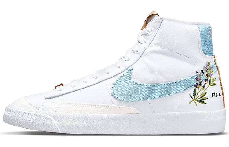 

Кеды унисекс Nike Blazer 77 Indigo белые 42 EU, Белый, Blazer 77 Indigo