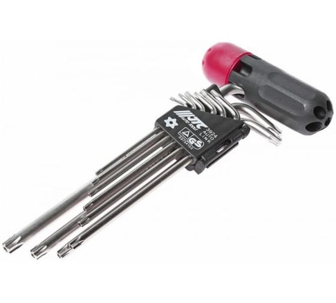 Набор ключей TORX T10Н-Т50H Г-образных 9 предметов 5406₽