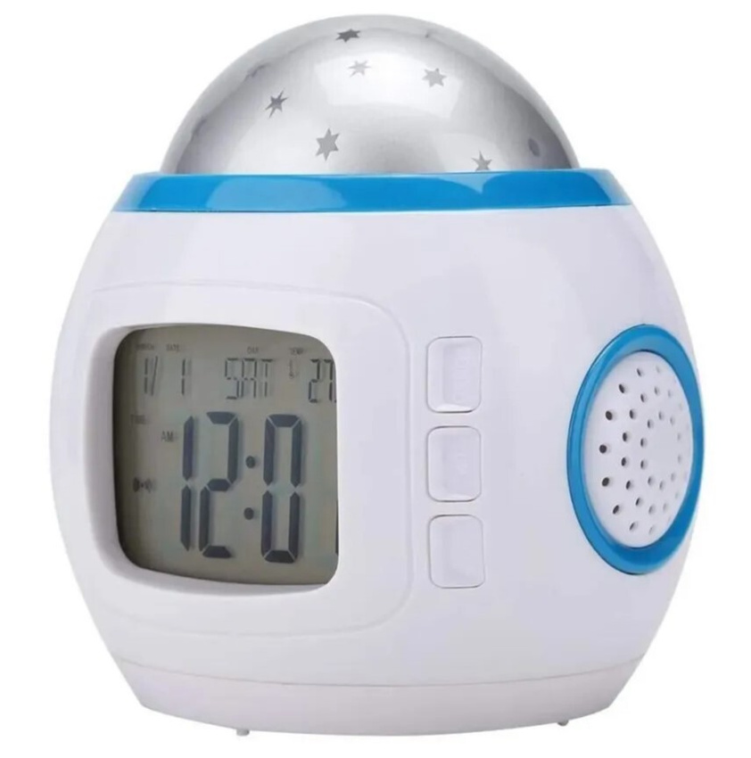 Будильник TOP-Store Musical Alarm Clock Музыкальный с проекцией звездного неба 660₽