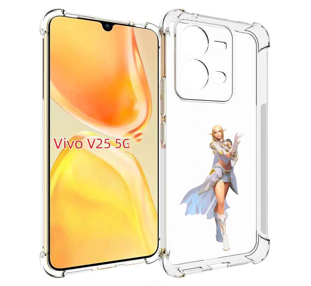 

Чехол MyPads lineage для Vivo V25 5G / V25e, Прозрачный, Tocco