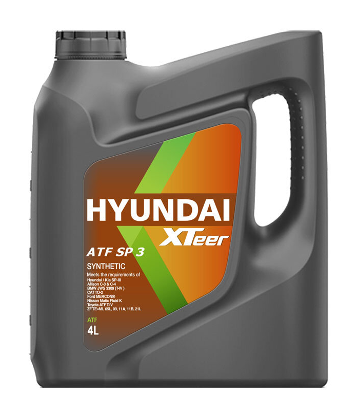 

Трансмиссионное масло HYUNDAI XTeer 1041415 ATF SP3