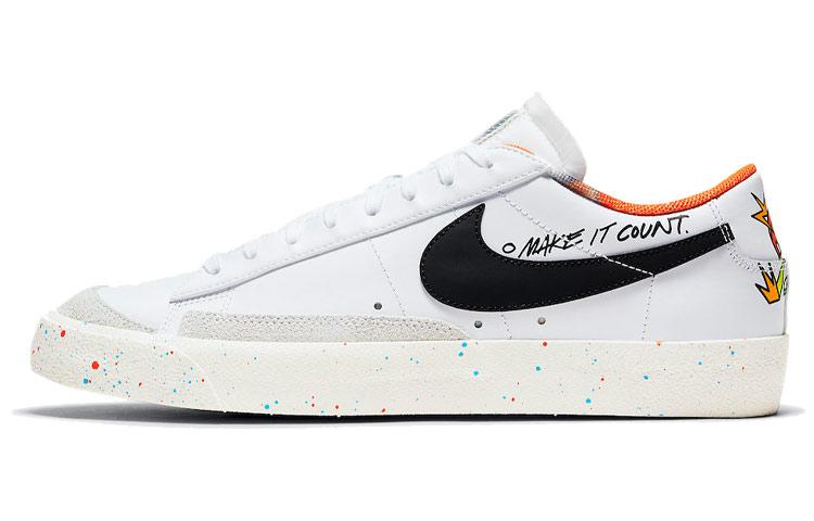 

Кеды унисекс Nike Blazer Low 77 Just Do It белые 43 EU, Белый, Blazer Low 77 Just Do It