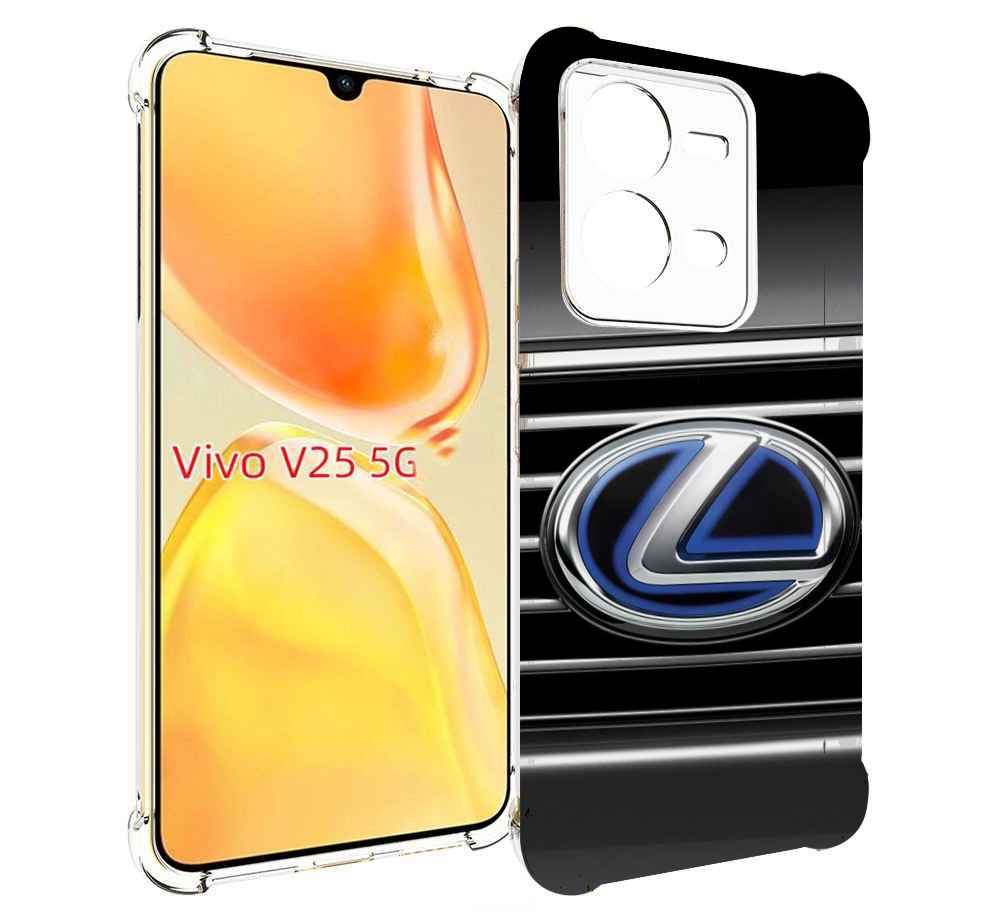 

Чехол MyPads lexus-2 для Vivo V25 5G / V25e, Прозрачный, Tocco
