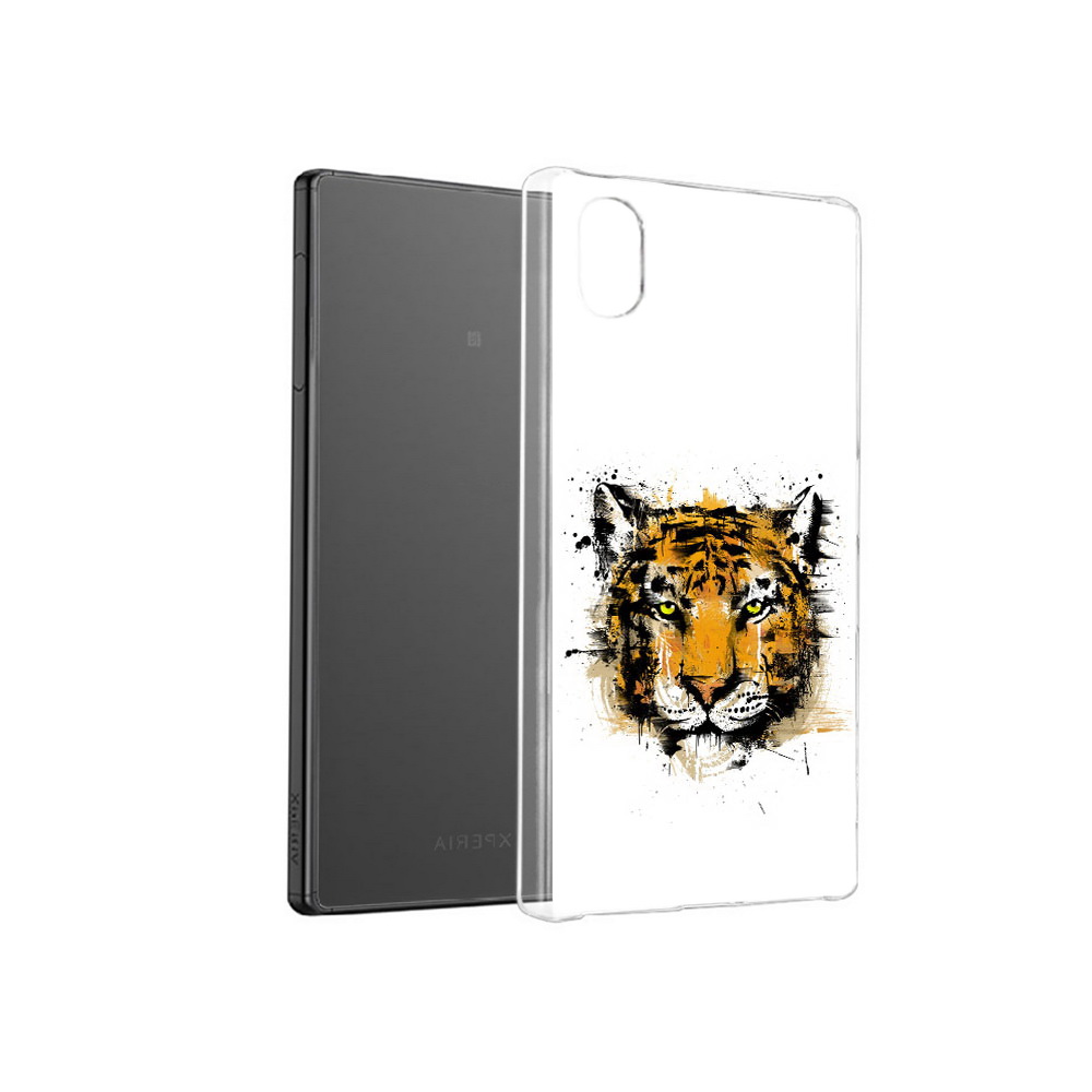 

Чехол MyPads Tocco для Sony Xperia X тигруля, Прозрачный, Tocco