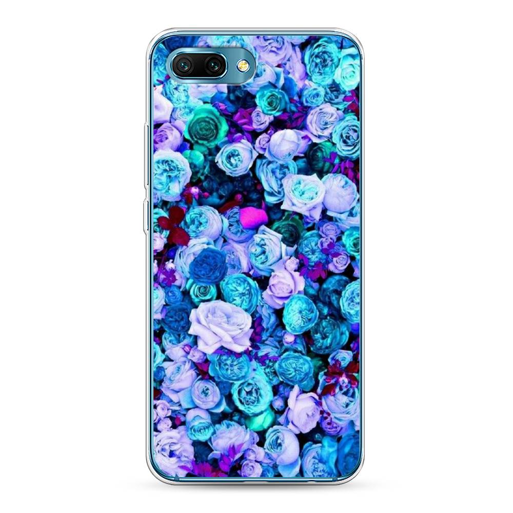 

Чехол для Honor 10 "Цветочный ковер", Фиолетовый, 65350-2