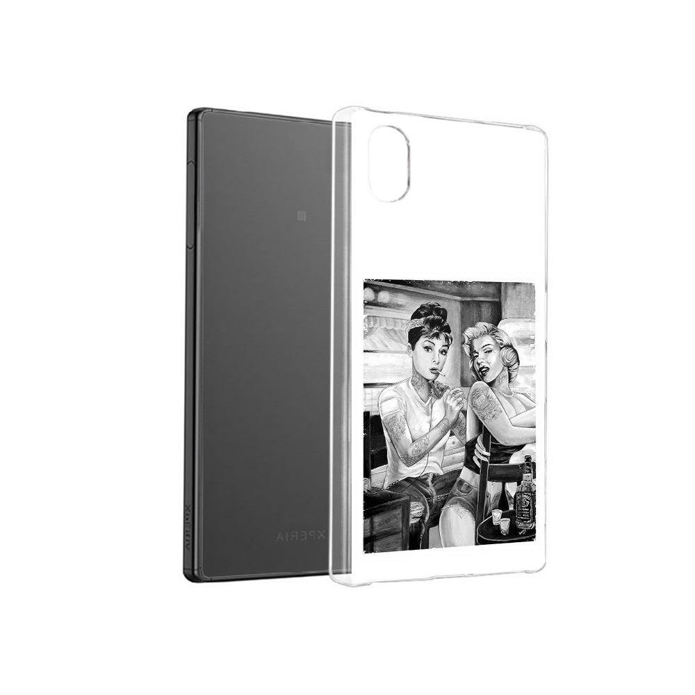 

Чехол MyPads Tocco для Sony Xperia X тату мастер, Прозрачный, Tocco