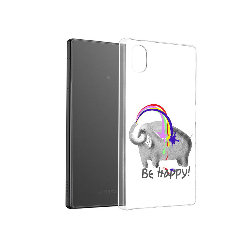

Чехол MyPads Tocco для Sony Xperia X счастливый слон, Прозрачный, Tocco