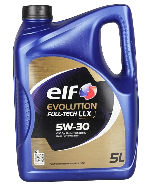 Моторное масло elf FULLTECH LLX 5W30 5л