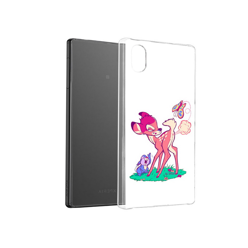 

Чехол MyPads Tocco для Sony Xperia X смешной олененок, Прозрачный, Tocco