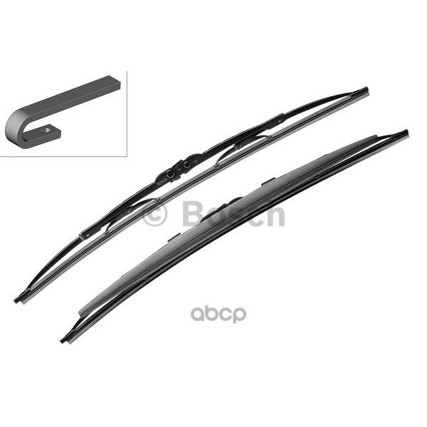 

Щетка Стеклоочистителя 530/340мм BOSCH 3397010406