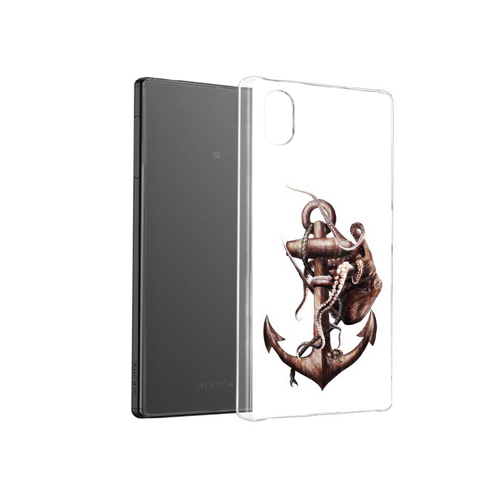 

Чехол MyPads Tocco для Sony Xperia X ржавый якорь, Прозрачный, Tocco