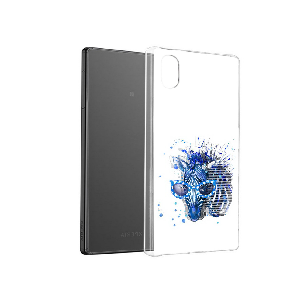 

Чехол MyPads Tocco для Sony Xperia X расплывчатая зебра, Прозрачный, Tocco