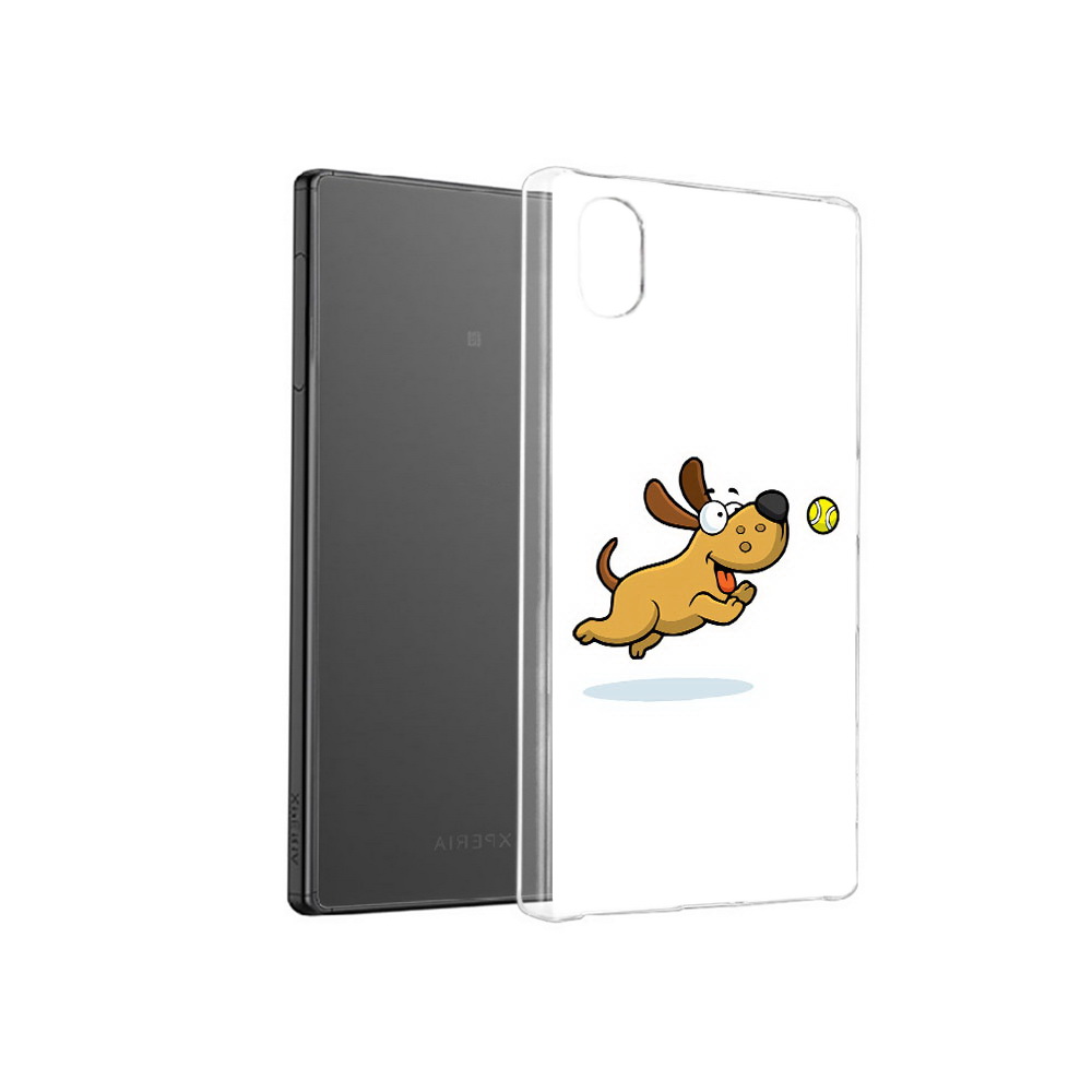 

Чехол MyPads Tocco для Sony Xperia X пёсик, Прозрачный, Tocco