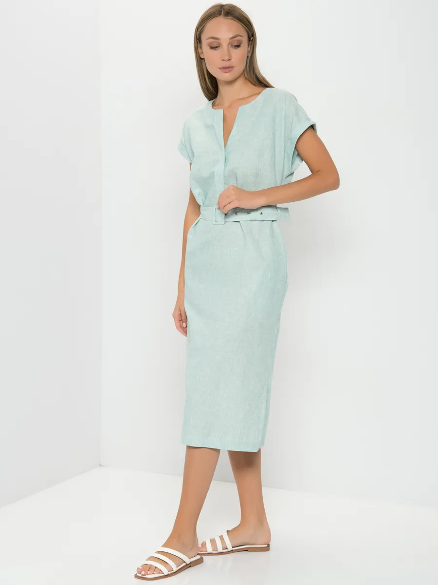 

Платье женское Gerry Weber 780014-31336-5090 зеленое 44, 780014-31336-5090