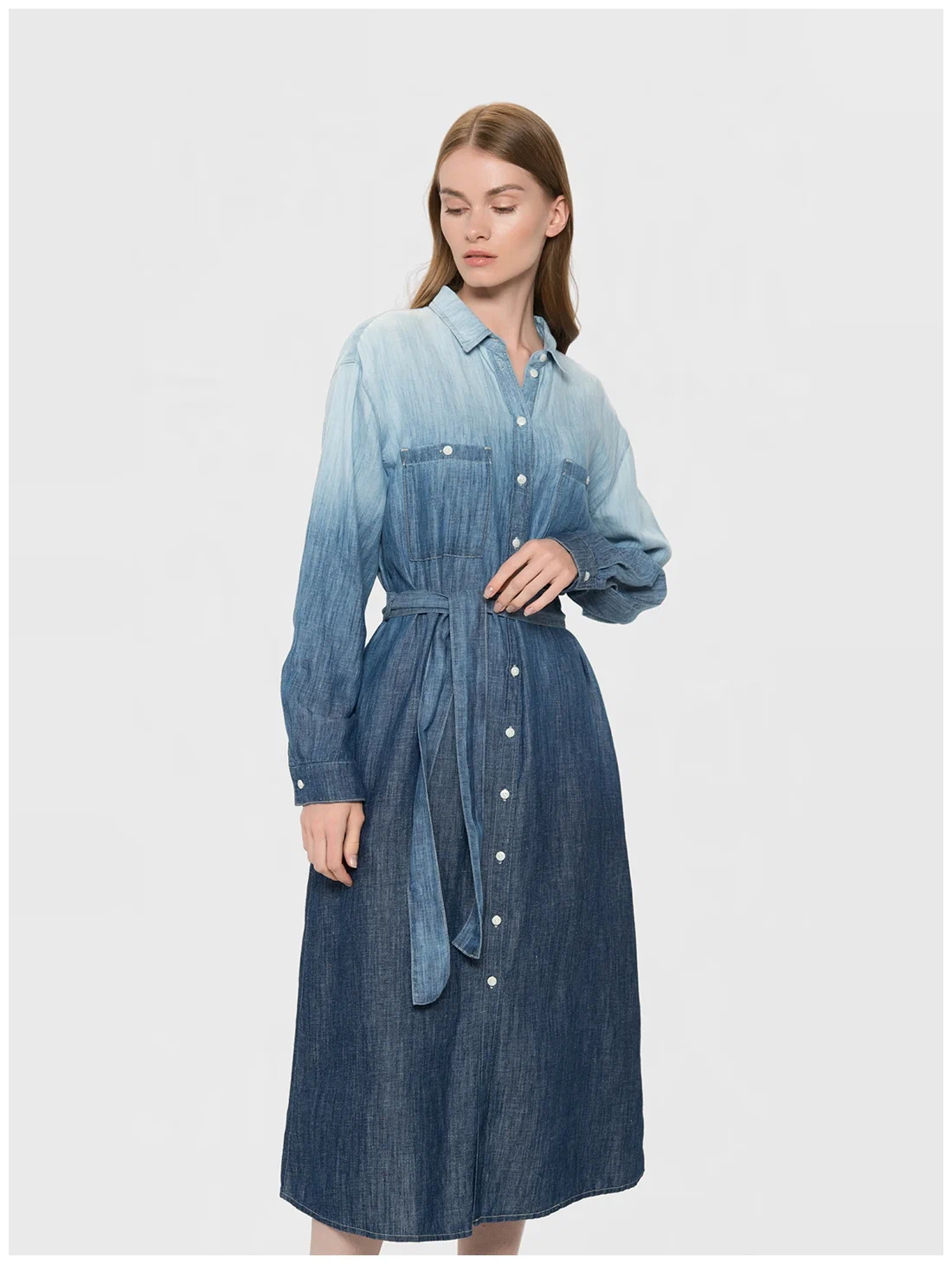 

Платье женское Gerry Weber 780013-31603-85000 синее 38, 780013-31603-85000