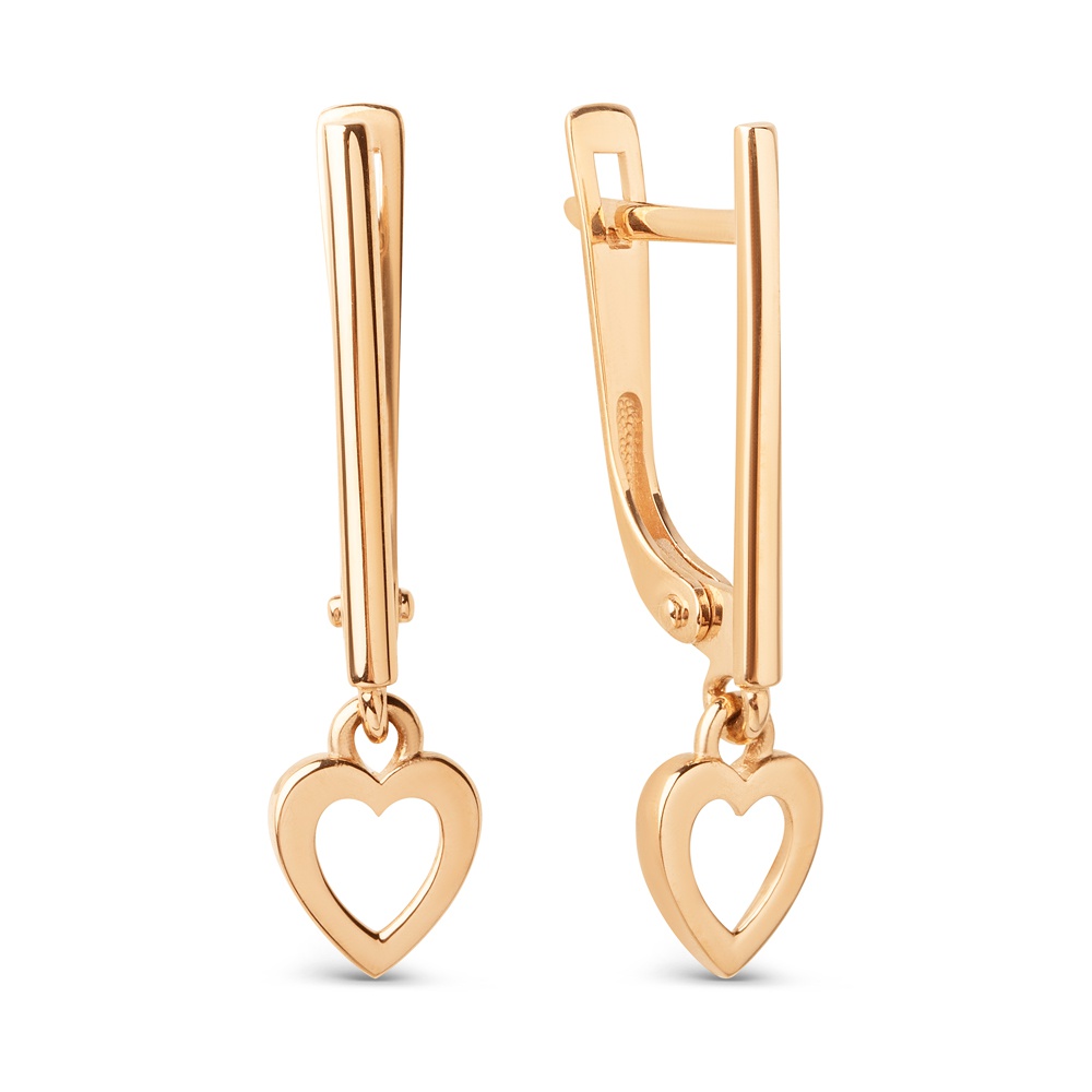 

Серьги из красного золота 585Gold 402004825, 402004825