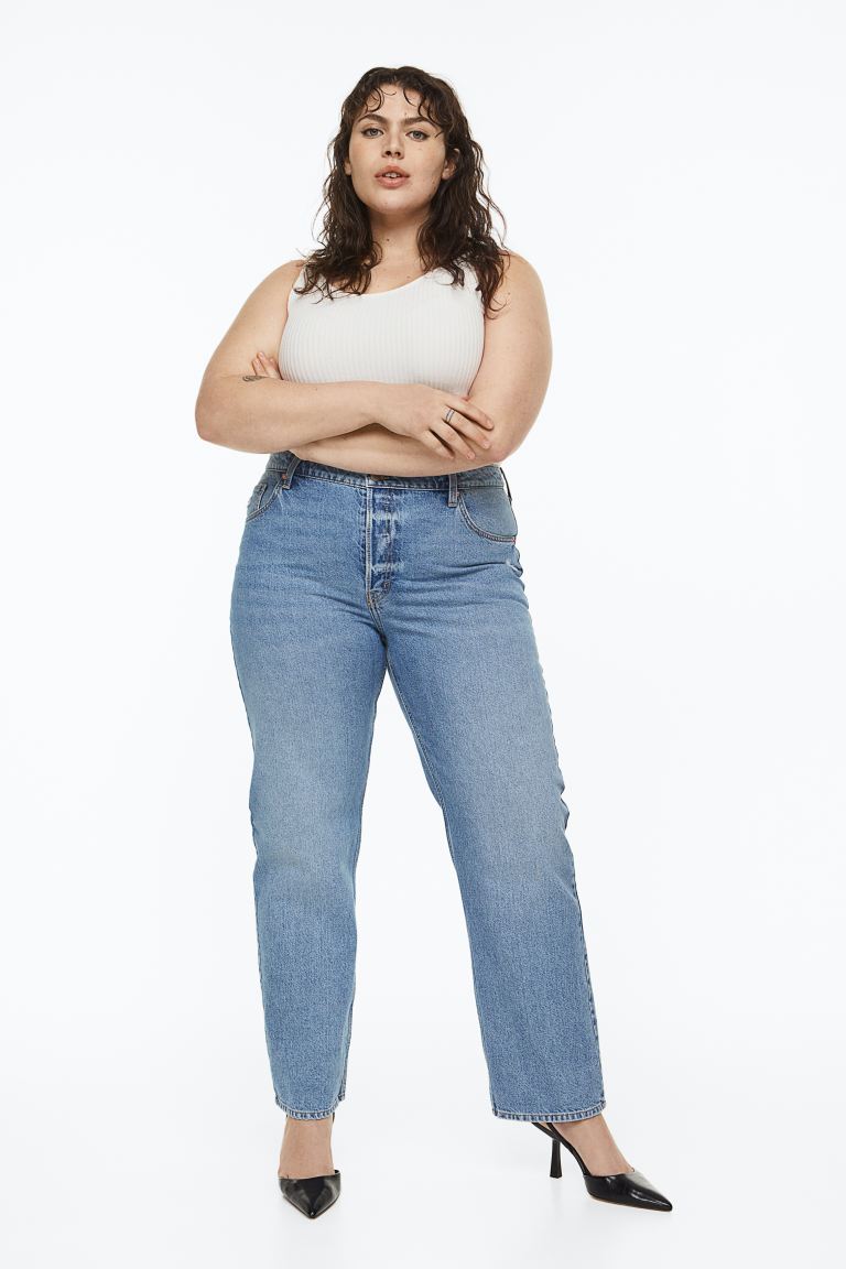 

Джинсы женские H&M 1135417001 синие 48 EU (доставка из-за рубежа), Синий, 1135417001