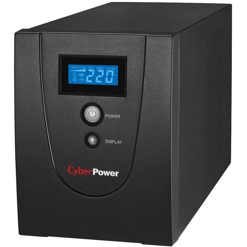 ИБП CyberPower V 2200EI LCD VALUE2200EILCD {2200VA/1320W USB/RS-232/RJ11/45 (6 IEC)}