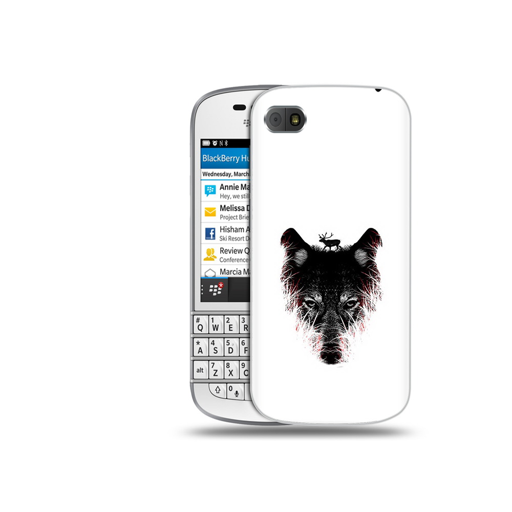 

Чехол MyPads Tocco для BlackBerry Q10 волк в траве, Прозрачный, Tocco