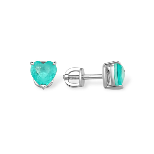 

Серьги из серебра с кристаллом ювелирным ЯХОНТ Ювелирный 266909, 266909