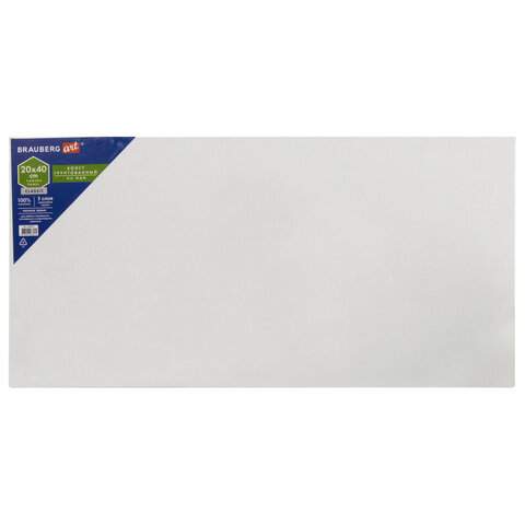 

Холст на МДФ Brauberg 191671, 20x40 см., мелкозернистый, 5 штук