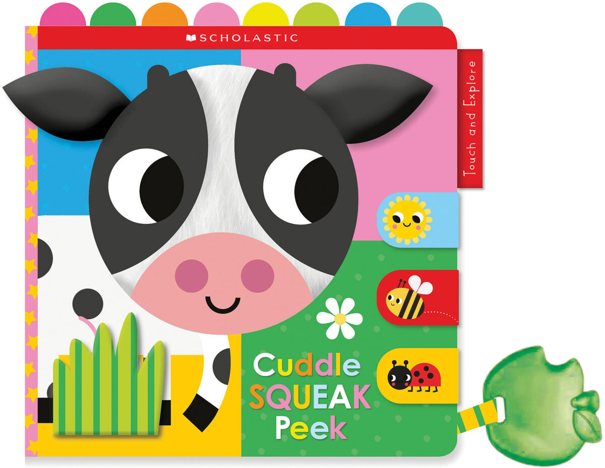 

Cuddle Squeak Peek! Cloth Book