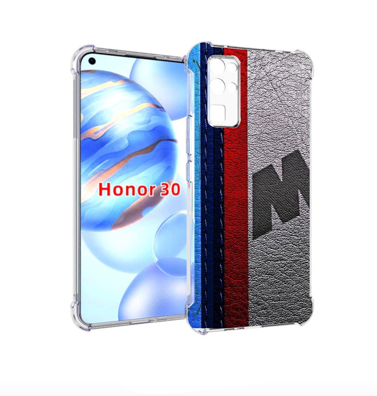 

Чехол бампер MyPads бмв М мужской для Honor 30 (BMH-AN10) против, Прозрачный, Tocco