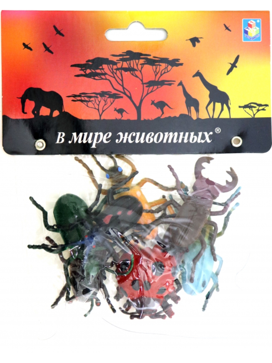 

Игровой набор 1Toy В мире животных насекомые