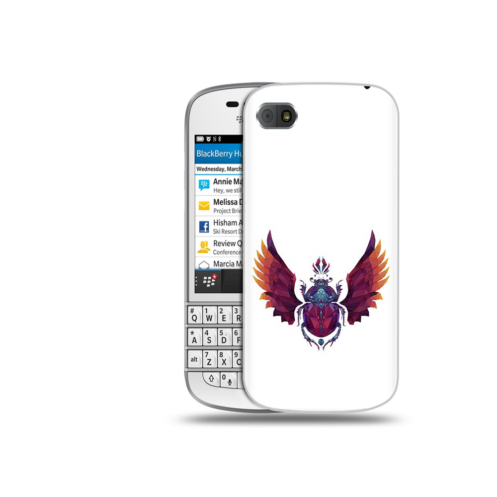 

Чехол MyPads Tocco для BlackBerry Q10 алмазный скоробей, Прозрачный, Tocco