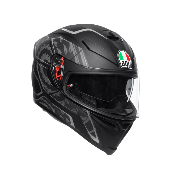 

Шлем AGV K-5 S MULTI Tornado Matt Black/Silver XXL