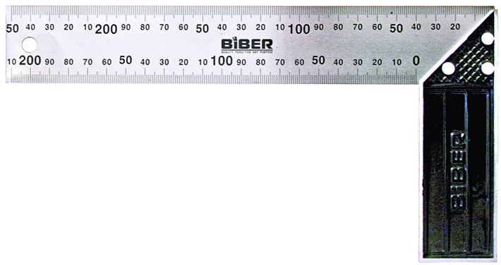 

BIBER 40635 Угольник нержавеющая сталь 350мм СЕРИЯ ПРОФИ *****