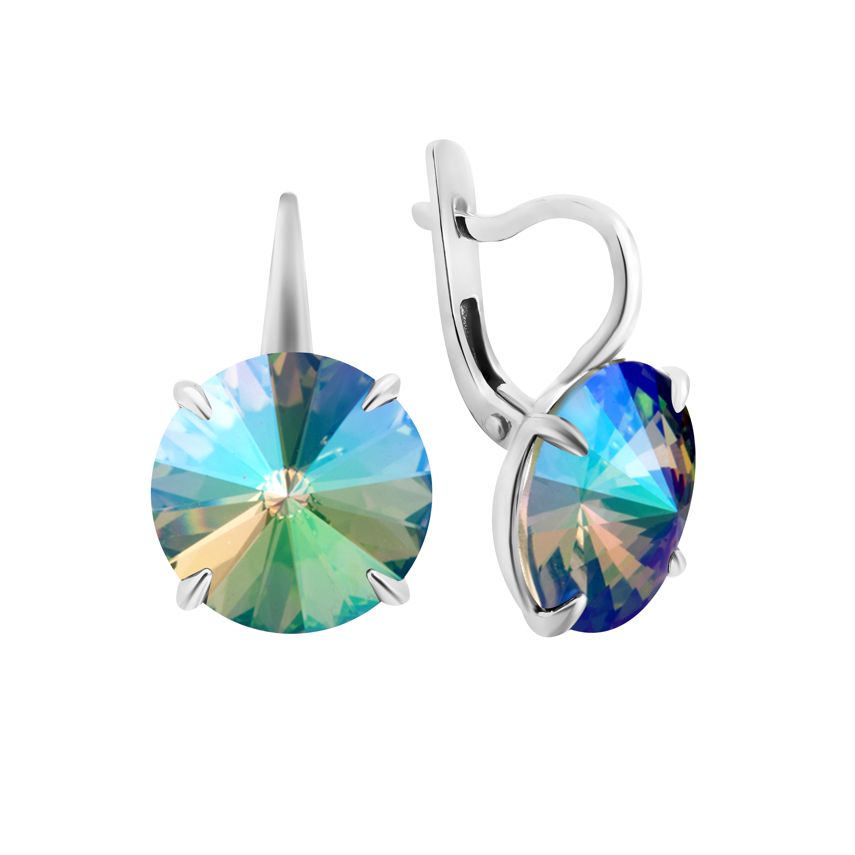 

Серьги из серебра ЯХОНТ Золотой 242879, Swarovski, 242879