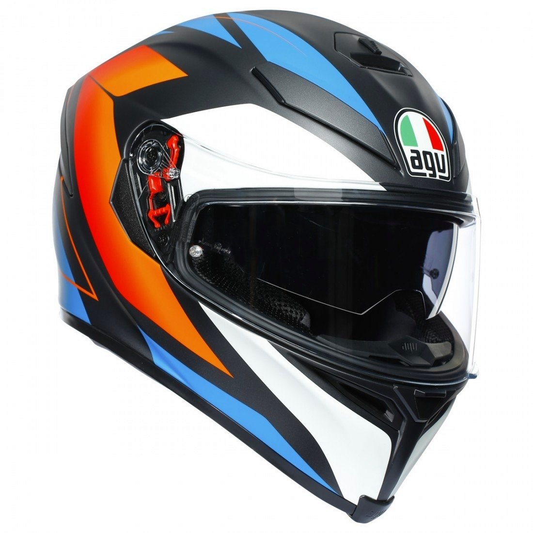 

Шлем AGV K-5 S MULTI Core Matt Black/Blue/Orange XXL