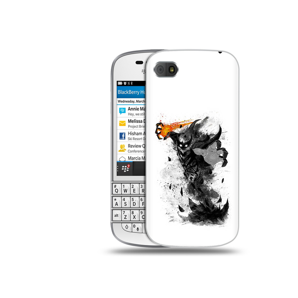 

Чехол MyPads Tocco для BlackBerry Q10 nevermore черно белый, Прозрачный, Tocco