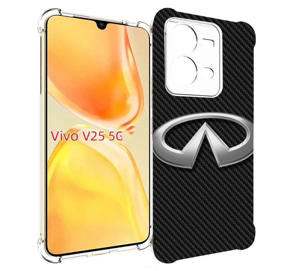 

Чехол MyPads infiniti-2 мужской для Vivo V25 5G / V25e, Прозрачный, Tocco