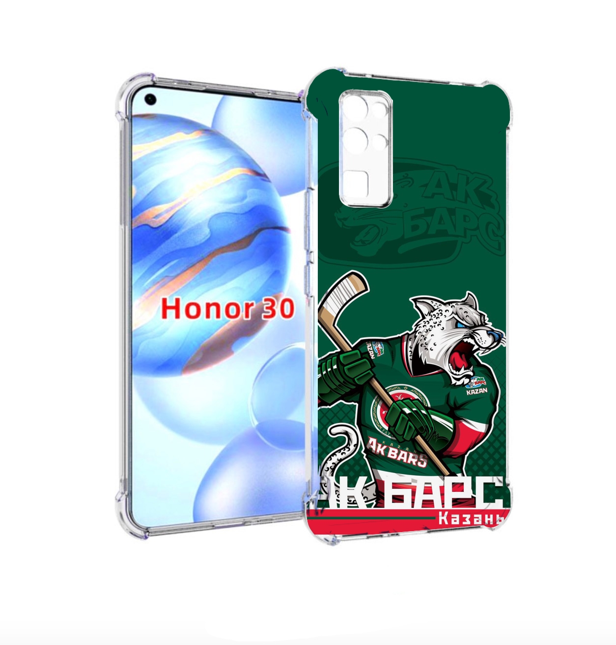 

Чехол бампер MyPads ак барс казань для Honor 30 (BMH-AN10) проти, Прозрачный, Tocco