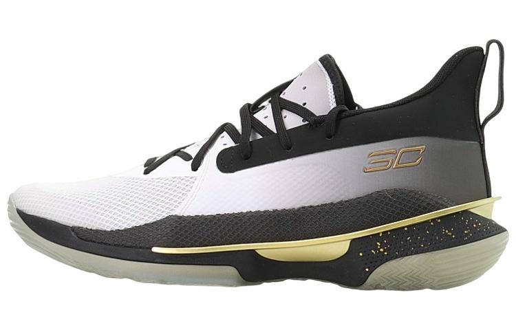 

Кроссовки унисекс Under Armour Curry 7 7 Team белые 45 EU, Белый, Curry 7 7 Team