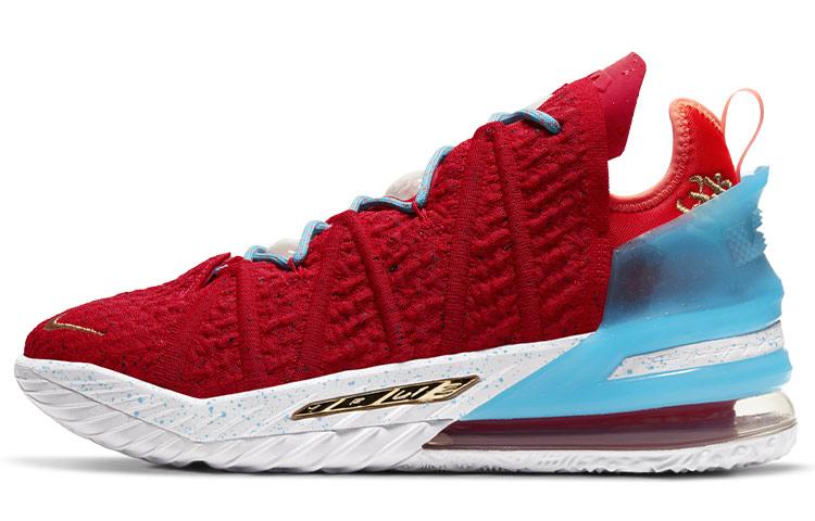 

Кроссовки унисекс Nike Lebron 18 красные 46 EU, Красный, Lebron 18
