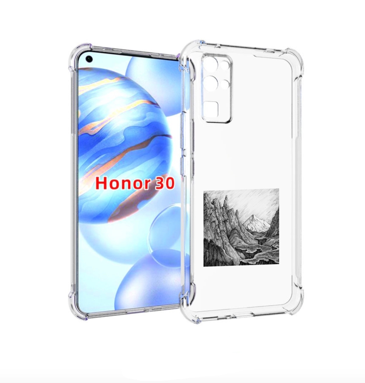 

Чехол бампер MyPads Ямакаса Мияги и Энди Панда для Honor 30 (BMH, Прозрачный, Tocco