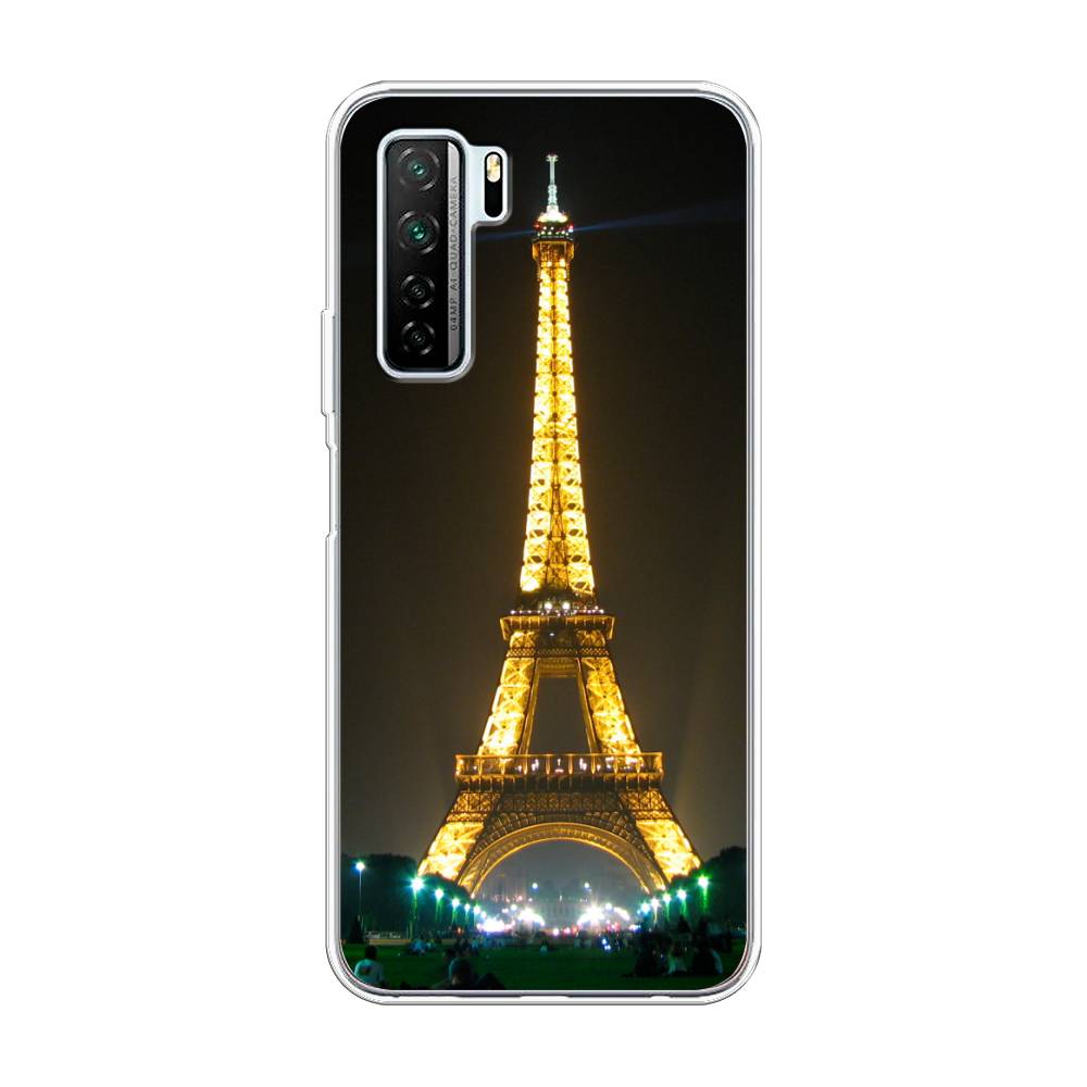 

Чехол на Honor 30S Global "Париж 2", Желтый;серый, 6102850-2